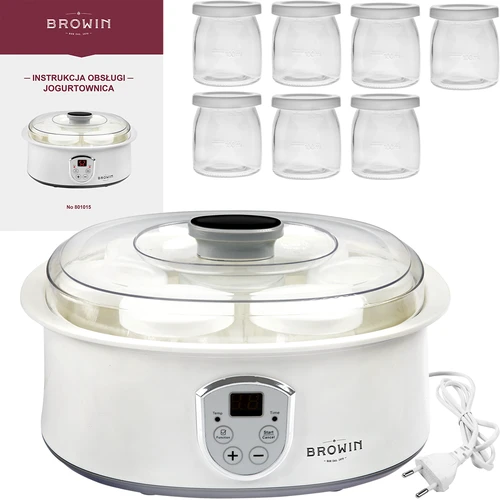 Yogurtiera con termostato, 7 vasetti, 1,3 L - 4