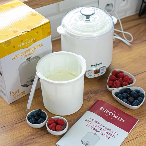 Yogurtiera per yogurt e formaggi con termostato 1,5 L - 13