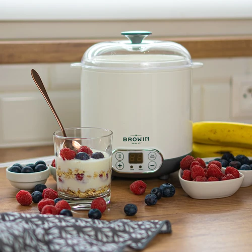 Yogurtiera per yogurt e formaggi con termostato 1,5 L - 14