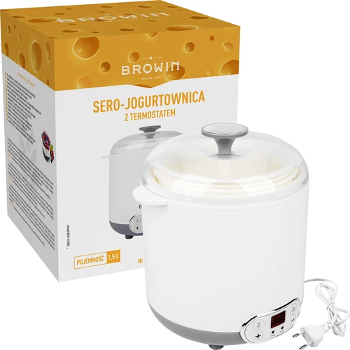 Yogurtiera per yogurt e formaggi con termostato 1,5 L - 7