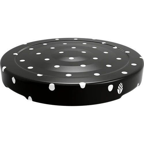 Zakrętka fi 43 mm kropki mix - 10 szt. - 6