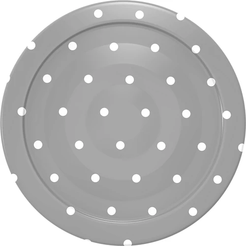 Zakrętka fi 43 mm kropki mix - 10 szt. - 5