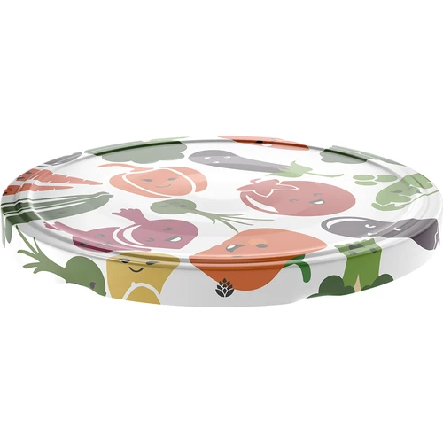 Zakrętka fi 82/6 warzywne minki - 10 szt. - 2