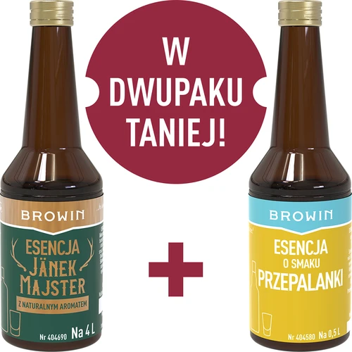 Zestaw esencji Jänek Majster 40 ml + Przepalanka 40 ml - 3
