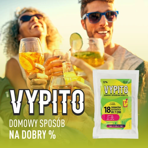 Zestaw imprezowy - Vypito Cytryna i limonka - 10