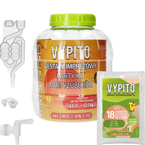 Zestaw imprezowy - Vypito Matcha i morela