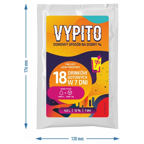 Zestaw imprezowy - Vypito Subtelnie owocowe - 5