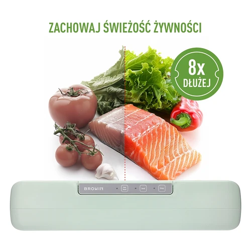 Zgrzewarka próżniowa - uniwersalna, pistacjowa - 11