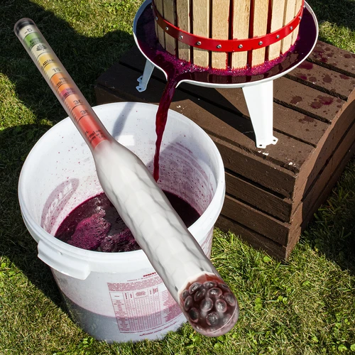 Zuccherometro infrangibile con provetta, campo di misura: -5-35°Blg - 7