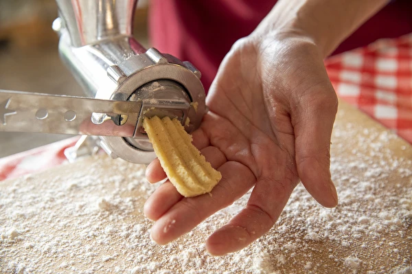 Biscotti con il tritacarne