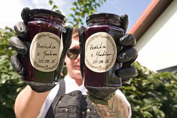 Confettura di mirtilli con essenza Jänek-Majster