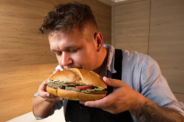 Paté vegano di ceci e funghi secchi - ricetta facile con lo szynkowar