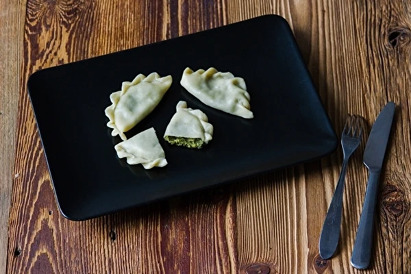 Pierogi ze szpinakiem