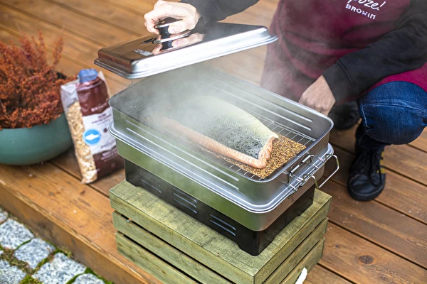 Salmone affumicato a caldo