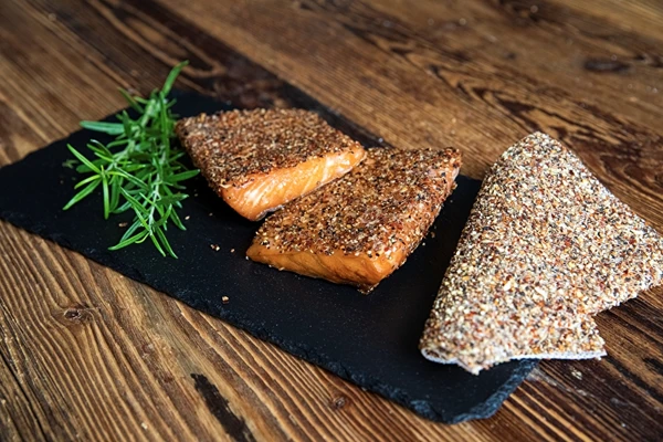 Salmone affumicato a caldo
