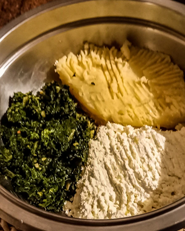 Stella lievitata agli spinaci