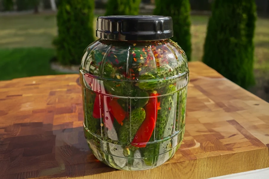 Browin Przepiśnik - Cetrioli fermentati al chili