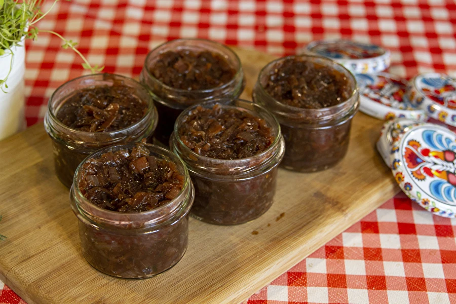 Browin Przepiśnik - Confettura di cipolle rosse