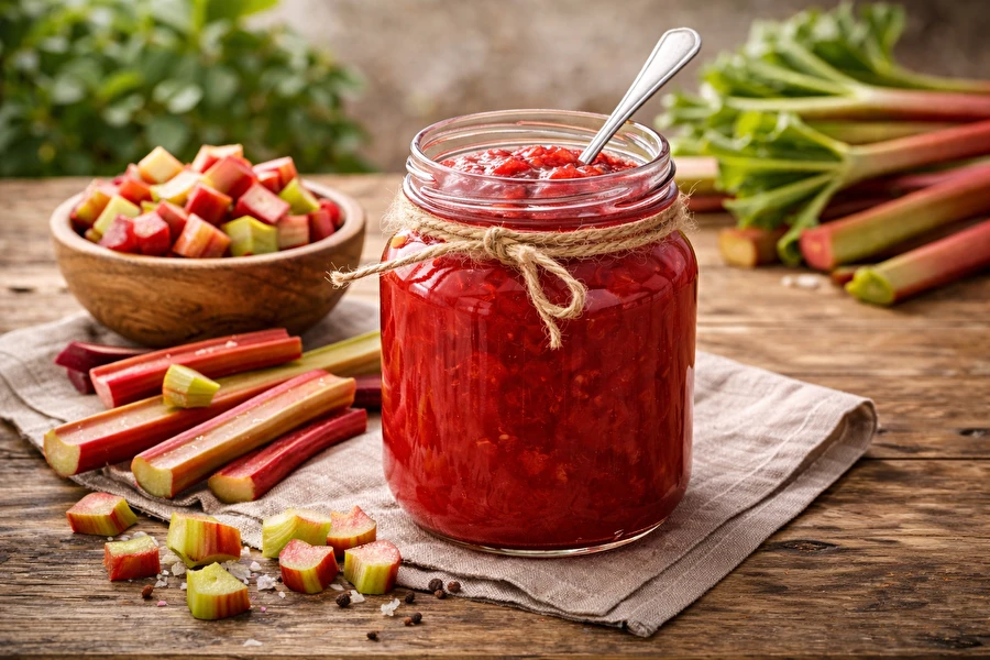 Confettura di rabarbaro