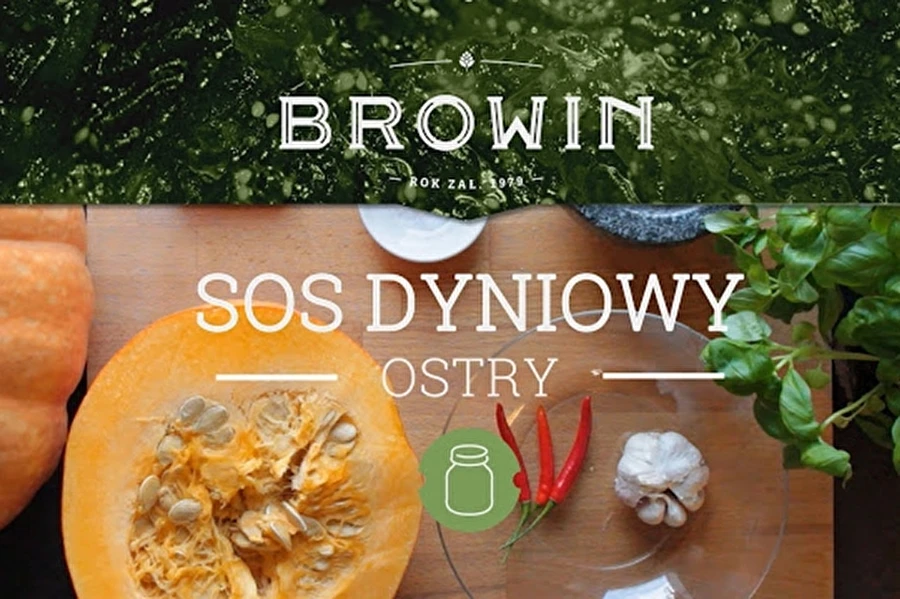 Browin Przepiśnik - Domowy, ostry sos dyniowy
