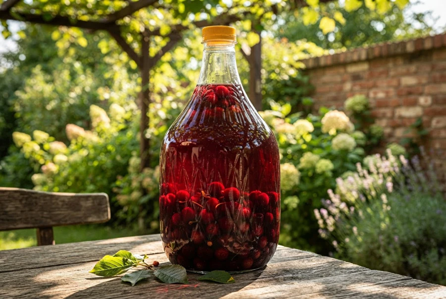 Browin Przepiśnik - Liquore di amarene fatto in casa