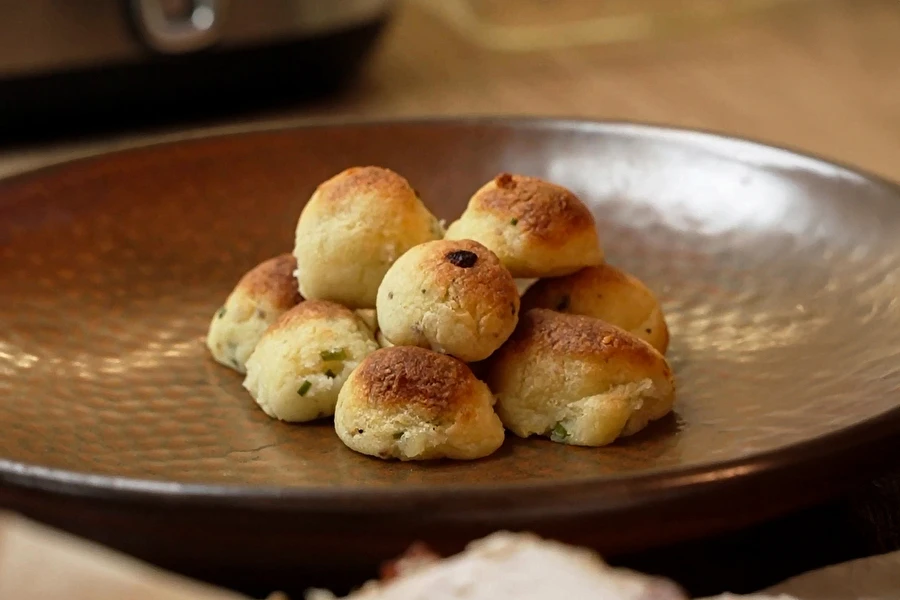 Browin Przepiśnik - Palline di purè di patate