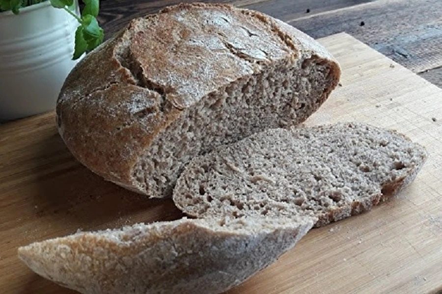 Browin Przepiśnik - Pane di frumento con aggiunta di farina integrale