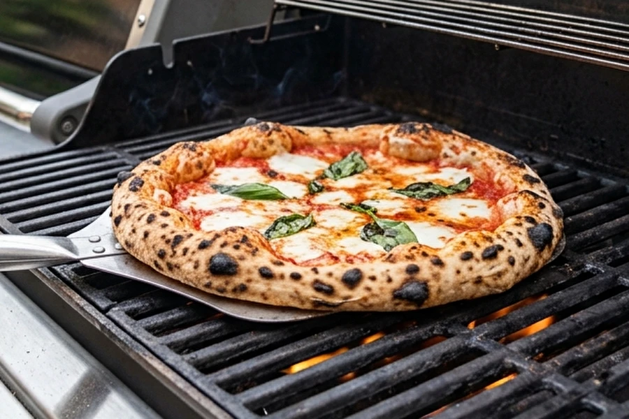 Browin Przepiśnik - Pizza neapolitańska z grilla gazowego