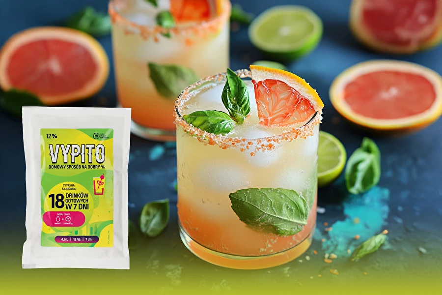 Browin Przepiśnik - Vypito Basilico al lime – drink rinfrescante con note di basilico e agrumi